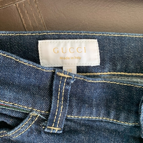 SALE💥💥GUCCI authentic skinny jeans; boys size 10 - Picture 5 of 12
